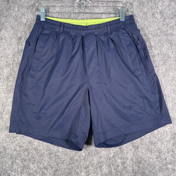 Bird Dogs Shorts Mens Size Medium Blue Yellow Lined Classic Boomstick Athletic - Picture 1 of 8